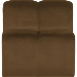 Woood Mojo Eetbank 84 Cm Met Rugleuning Velvet Honinggeel [FSC]