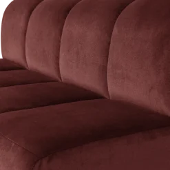 Woood Mojo Eetbank 164cm Met Rugleuning Velvet Kastanjebruin [FSC]