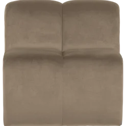 Woood Mojo Eetbank 84 Cm Met Rugleuning Velvet Khaki [FSC]