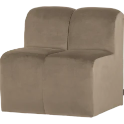 Woood Mojo Eetbank 84 Cm Met Rugleuning Velvet Khaki [FSC]
