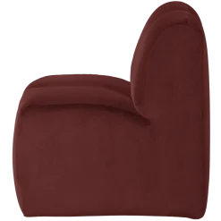 Woood Mojo Eetbank 84 Cm Met Rugleuning Velvet Kastanjebruin [FSC]