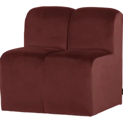 Woood Mojo Eetbank 84 Cm Met Rugleuning Velvet Kastanjebruin [FSC]