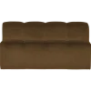 Woood Mojo Eetbank 164 Cm Met Rugleuning Velvet Honinggeel [FSC]