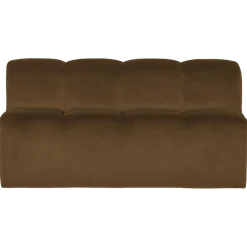 Woood Mojo Eetbank 164 Cm Met Rugleuning Velvet Honinggeel [FSC]