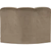 Woood Mojo Eetbank Hoek Met Rugleuning Velvet Khaki [FSC]