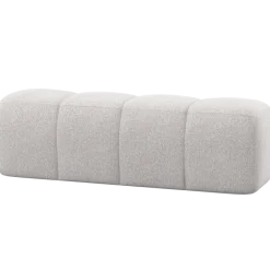 Woood Mojo Eetbankje 164 Cm Boucle Ecru Melange