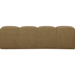 Woood MOJO eetbankje 164CM boucle geel/bruin melange