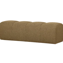 Woood MOJO eetbankje 164CM boucle geel/bruin melange