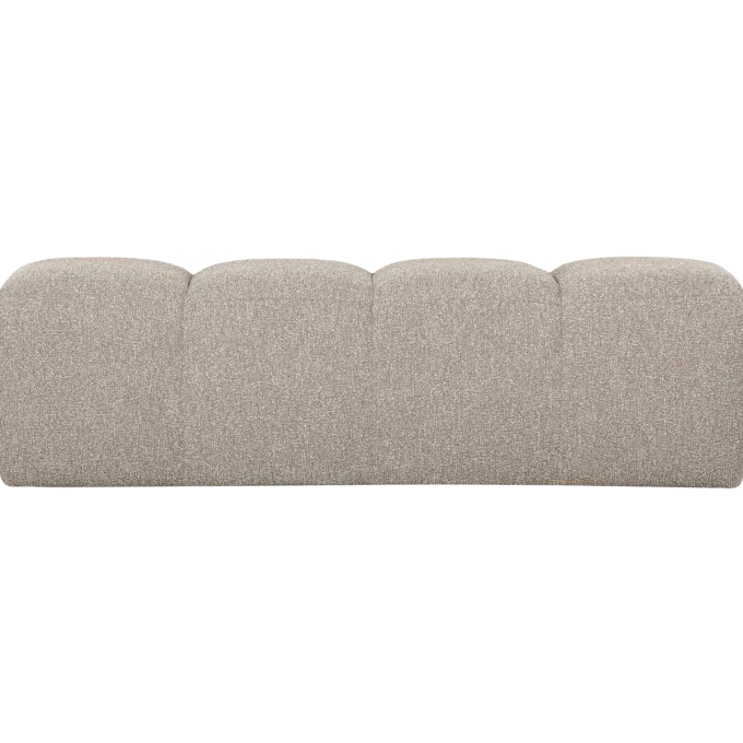 Woood MOJO eetbankje 164CM boucle beige melange