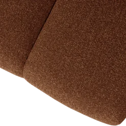 Woood MOJO eetbankje 164CM boucle roestbruin melange