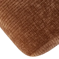 Woood MOJO eetbankje 164CM geweven ribstof roestbruin
