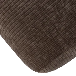 Woood MOJO eetbankje 164CM geweven ribstof bruin