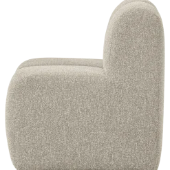 Woood Mojo Eetbankje 84cm Met Rugleuning Boucle Beige Melange