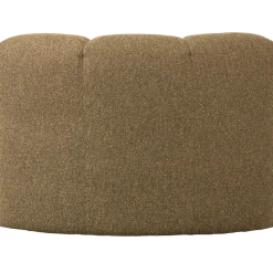 Woood Mojo Eetbankje Hoek Met Rugleuning Boucle Geel/Bruin Melange