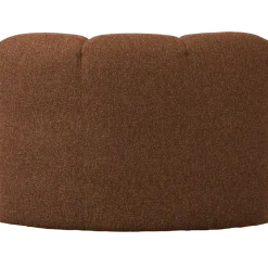 Woood Mojo Eetbankje Hoek Met Rugleuning Boucle Roestbruin Melange