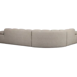 Woood Mojo Hoekbank Links Boucle Beige Melange