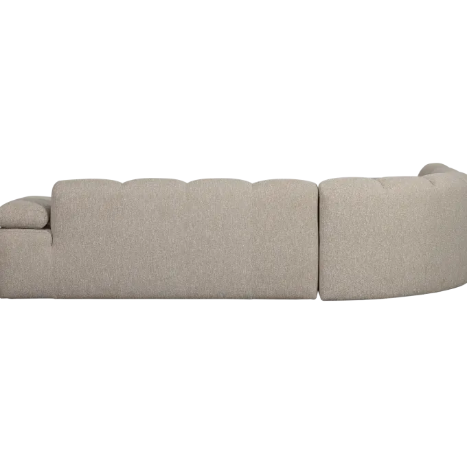 Woood Mojo Hoekbank Links Boucle Beige Melange