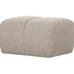 Woood Mojo poef 45x84x64cm boucle beige melange