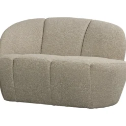 Woood Mojo 2-zits bankje links bouclé beige melange