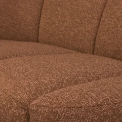 Woood Mojo 2-Zits Bankje Links Boucle Roestbruin Melange