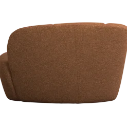 Woood Mojo 2-Zits Bankje Links Boucle Roestbruin Melange