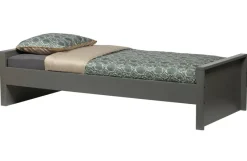 Woood Morris Bed Grenen Leem 90x200cm Excl Lattenbodem [fsc]