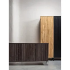 Woood New Gravure Dressoir 200 Cm Espresso