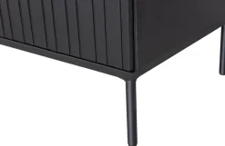 Woood New Gravure Tv Meubel 100 Cm Grenen Zwart [fsc]