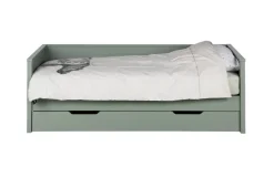 Woood Nikki Bedbank Grenen Jadegroen (excl Lade) [fsc]