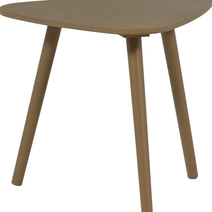 Woood Nila bijzettafels hout mud - set van 2
