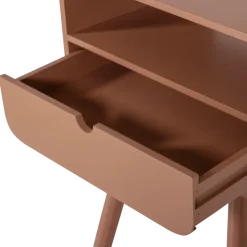 Woood Nils Nachtkastje/Bijzettafel Hout Oudroze [fsc]