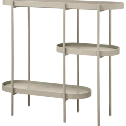Woood Noan Sidetable Hout/metaal Antique Beige