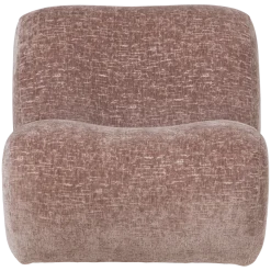 Woood Nomu Fauteuil Craquele Velvet Lichtroze [fsc]