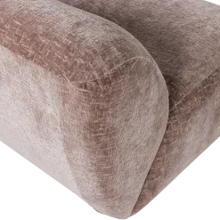 Woood Nomu Fauteuil Craquele Velvet Lichtroze [fsc]