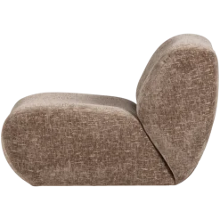 Woood Nomu Fauteuil Craquele Velvet Lichtbruin [fsc]