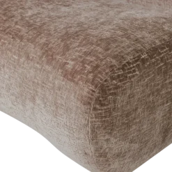 Woood Nomu Fauteuil Craquele Velvet Lichtbruin [fsc]