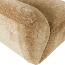 Woood Nomu Fauteuil Craquele Velvet Lichtgeel [fsc]
