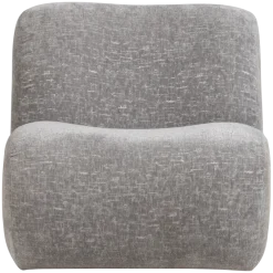 Woood Nomu Fauteuil Craquele Velvet Lichtblauw [FSC]