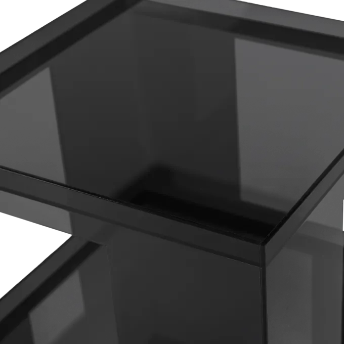 Woood Noro Bijzettafel Acryl Grijs