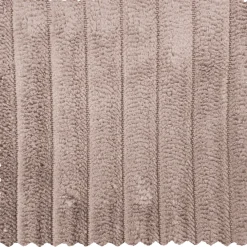 Woood Novi chaise longue bank links ribstof zand