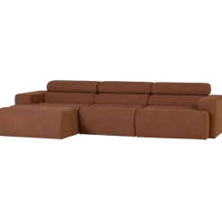 Woood Novi chaise longue bank links boucle terra