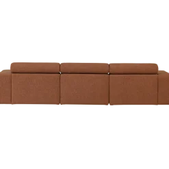 Woood Novi chaise longue bank links boucle terra