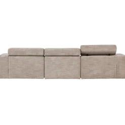 Woood Novi chaise longue bank rechts naturel melange