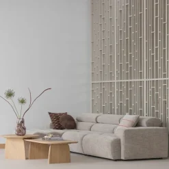 Woood Novi chaise longue bank links boucle naturel