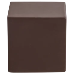 Woood Numo Wanddeco Set Vaas/Kubus 39x19 Cm Metaal Bruin