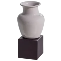 Woood Numo Wanddeco Set Vaas/Kubus 21x10 Cm Metaal Paars