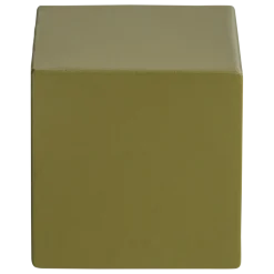 Woood Numo Wanddeco Set Vaas/Kubus 29x13 Cm Metaal Groen