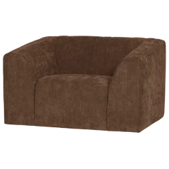 Woood Omaire Fauteuil Chenille Lichtbruin [FSC]