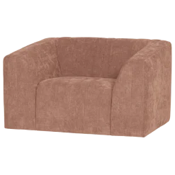 Woood Omaire Fauteuil Chenille Lichtroze [FSC]