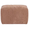 Woood Omaire Hocker Chenille Lichtroze [FSC]